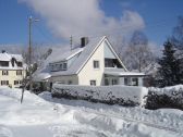 Haus im Winter