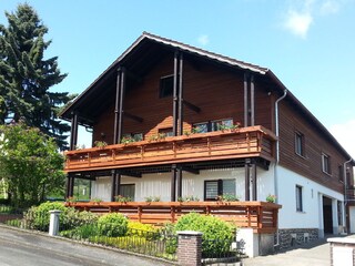 Ferienhaus Hilders Außenaufnahme 2