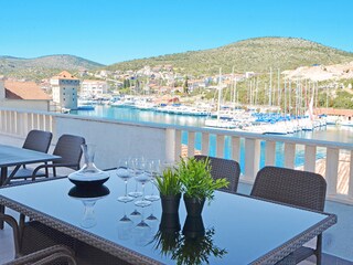 Appartamento per vacanze Marina in Kroatien Registrazione all'aperto 2