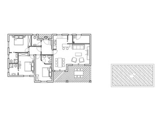 Villa Labin Grondplan 20