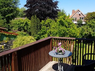 Großzügiger Balkon