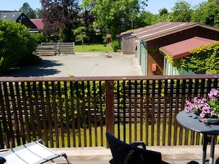 Großzügiger Balkon