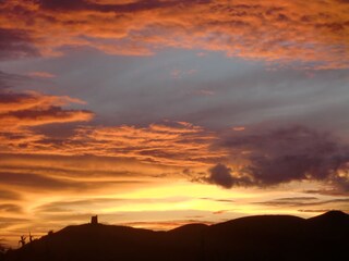 Der Himmel "brennt"