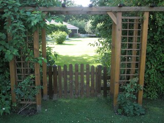 Zugang zum Spielplatz