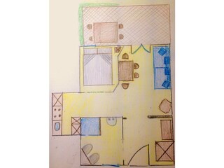 Appartamento per vacanze Lazise Pianta del piano 22