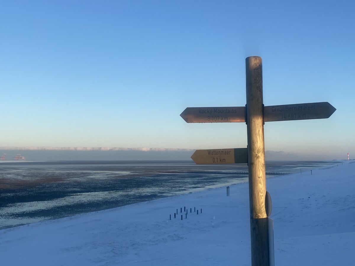 Ferienhaus Nordseebad Eckwarderhörne Umgebung 23