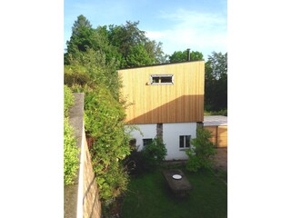Blick vom Haupthaus aus