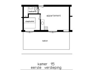 Appartement de vacances Bergen aan Zee Plan d'étage 29