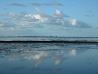 Blick auf Norderney