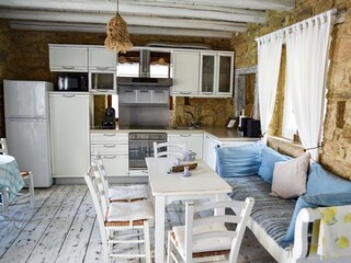 Wohnküche voll ausgestattet