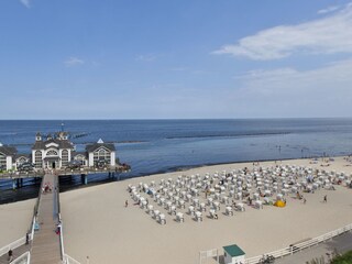 Strandkörbe am Sandstrand von Sellin inklusive