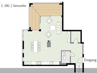 Appartamento per vacanze Sellin Pianta del piano 21