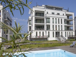 Terrasse der Sunshine Cloud - Ecke EG