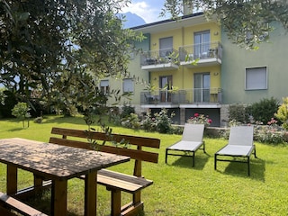 Das Haus Villa Verde mit 4 Wohnungen