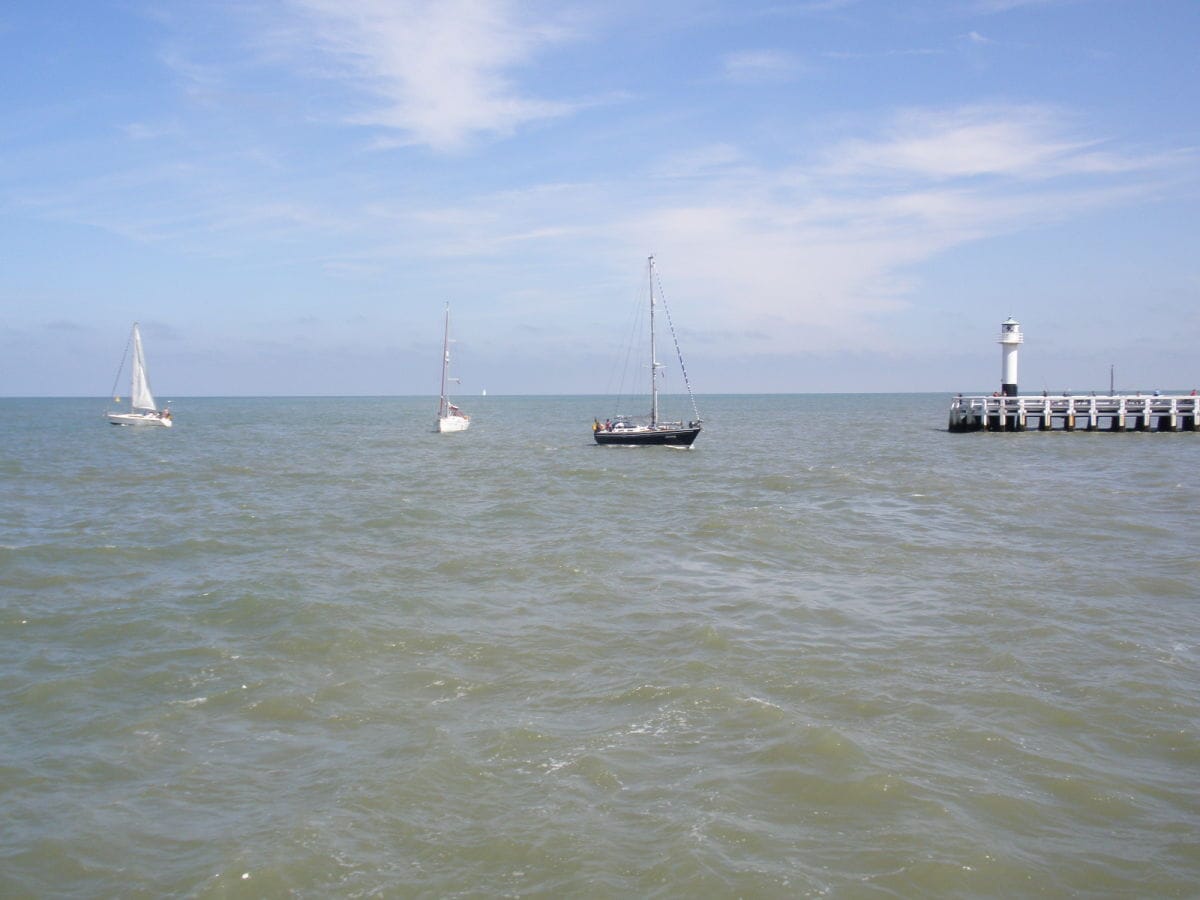 Nieuwpoort Seebrücke