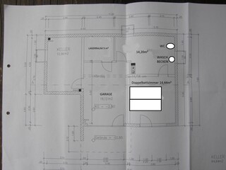 Capanna alpina Oberperfuss Pianta del piano 36
