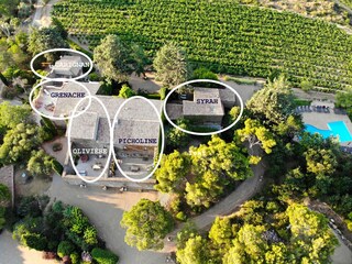 Appartamento per vacanze Minerve Pianta del piano 21