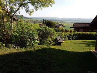 Fernsicht über die Hochebene der Baar