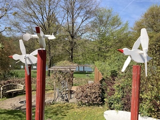 Blick zur Badestelle