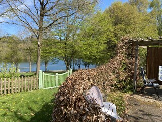 Zugang zur Badestelle, Schiffsanleger, Wanderweg