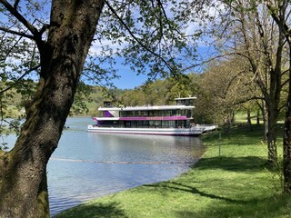 Anlegestelle für das Elektroschiff