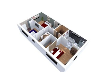 Villa Den Burg Grondplan 42