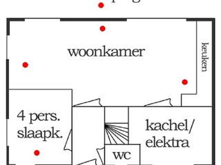 Casa per le vacanze Hollum Pianta del piano 13