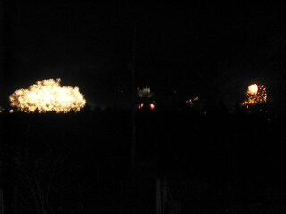 Feuerwerk am Festspielhaus