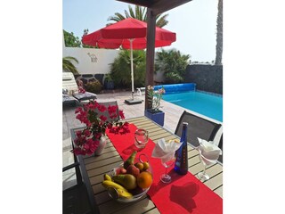 Villa Playa Blanca Grabación al aire libre 1