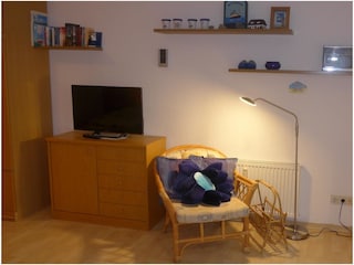 Großer Flachbild-TV