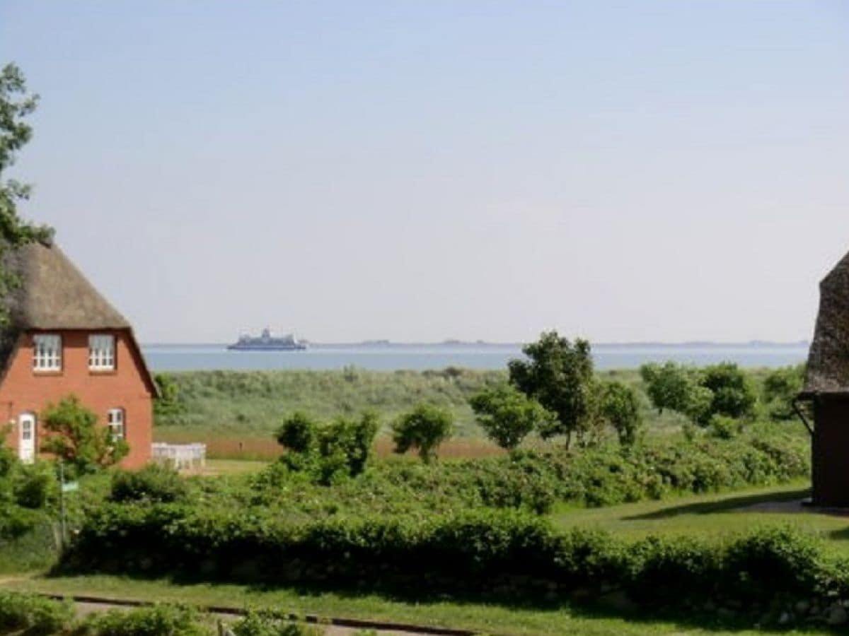 Herrlicher Ausblick auf das Meer und zu den Halligen