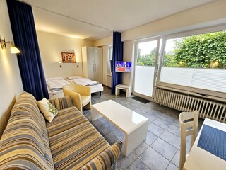 Blick in den Wohnraum