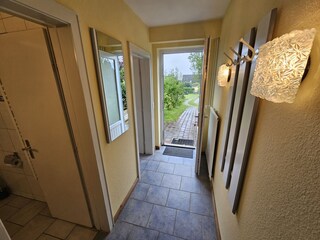 Flur mit Garderobe