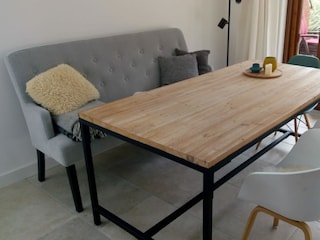 Essbereich mit Küchensofa