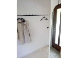 Flur mit Garderobe
