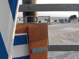 Strandkorb mit Aussicht