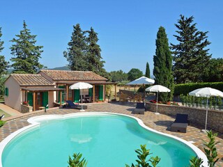 Gesamtansicht mit Pool