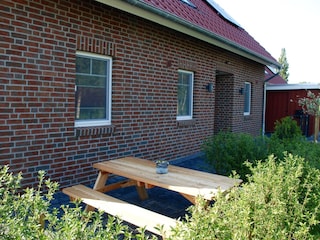 The breakfast terrace, south-east side