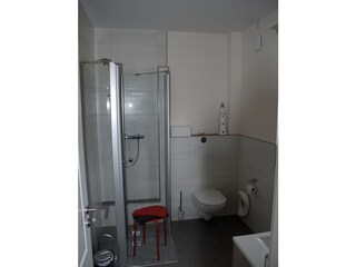 The bathroom on the ground floor