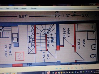 Erdgeschoss-leichte Abweichung