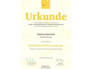 Kinderfreundliche Unterkunft