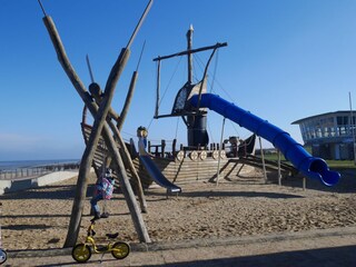 Spielplatz am Strand