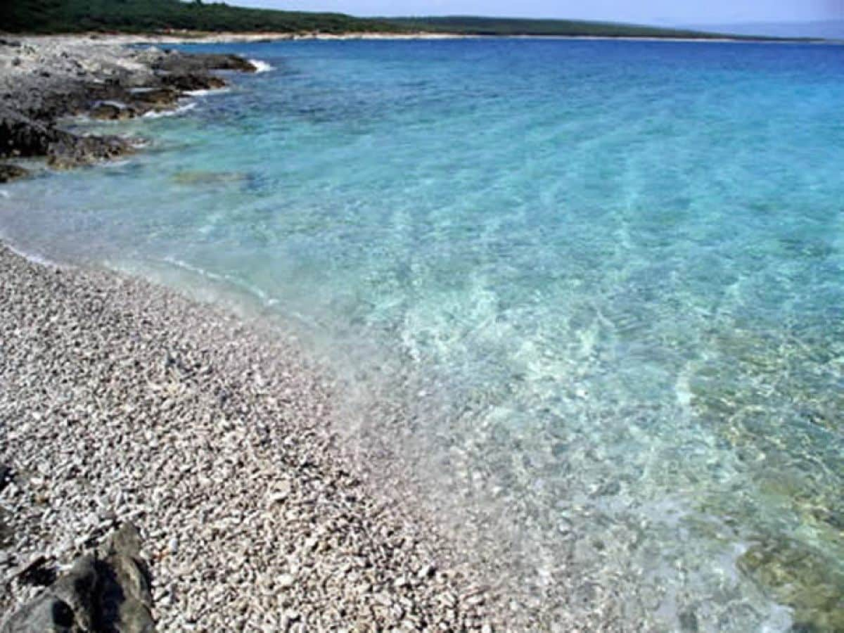 Liznjan Strand - Kristallwasser