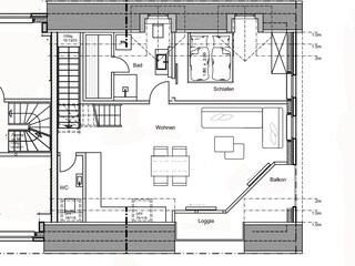 Appartamento per vacanze Westerland Pianta del piano 19
