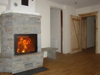Holiday house Hart Living Room 9