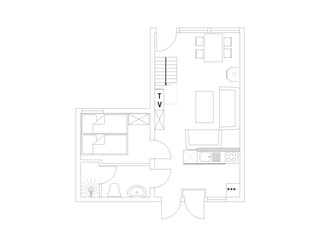Vakantiehuis Bruinisse Grondplan 8