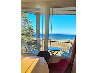 Aussicht vom Esstisch aus