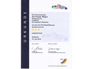 Zertifizierung durch den Deutschen Tourismusverband