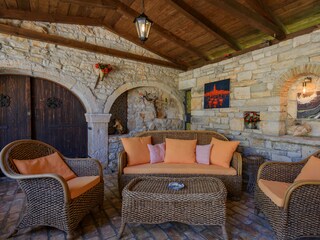 Villa Baderna Grabación al aire libre 13
