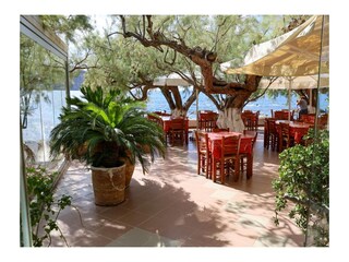 Restaurant in Plakias am Strand